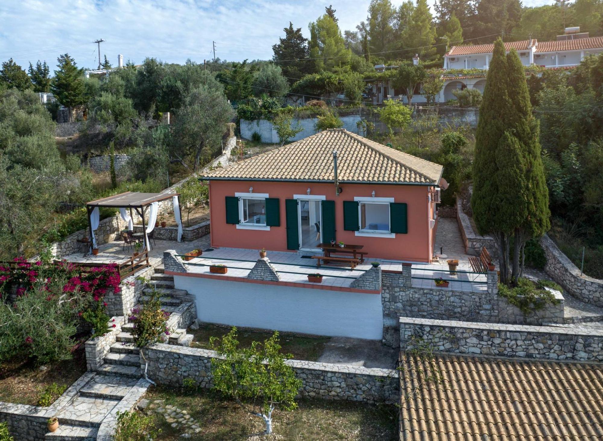 Villa Estia Ieromonachos Exteriör bild